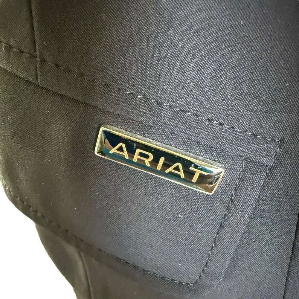 Ariat Pro Series Women's Bronte Show Coat Blazer US 8R Black Oldmoney Equestrian - Picture 3 of 16